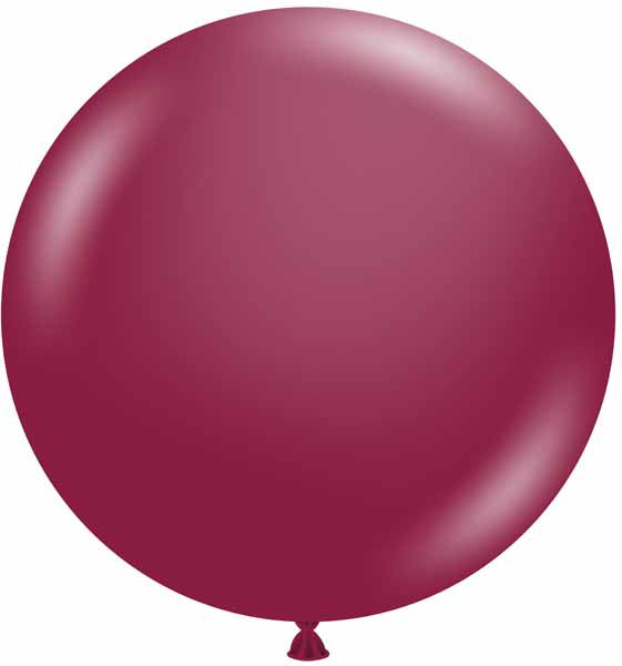TUFTEX 24-Inch Sangria Latex Balloons, 25 Count