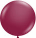 Tuftex 36 Inch Sangria Latex Balloons, 2 Pack