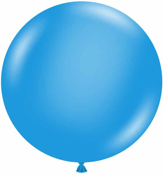 TUFTEX 36-Inch Standard Blue Latex Balloons, 2 Pack