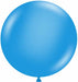TUFTEX 24-Inch Standard Blue Latex Balloons, 25 Pack