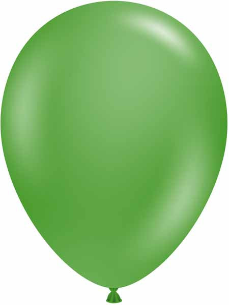 Tuftex 5-Inch Standard Green Latex Balloons, 50 Count