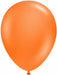 TUFTEX 5 Inch Standard Orange Latex Balloons, 50 Count