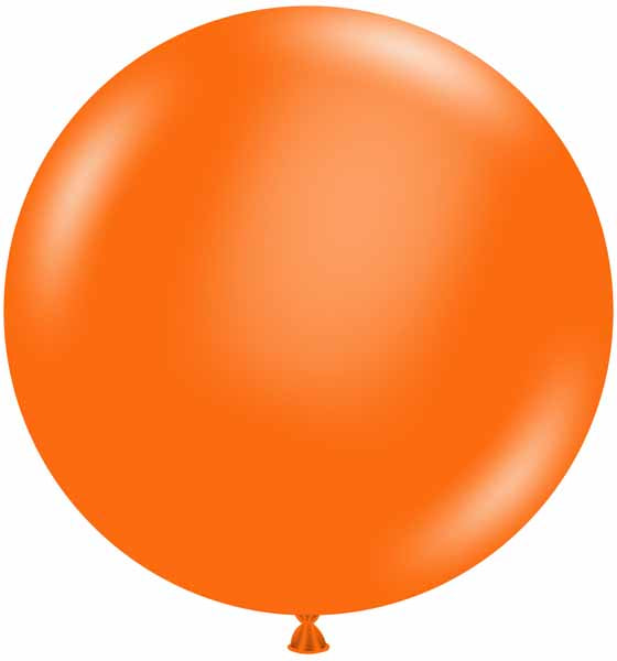 Tuftex 36-Inch Standard Orange Latex Balloons, 2-Pack