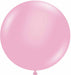 TUFTEX 24-Inch Standard Pink Latex Balloons, 25 Count