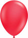 TUFTEX 17-Inch Standard Red Latex Balloons, 50 Count