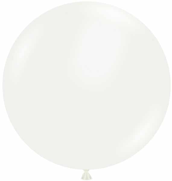 TUFTEX 36-Inch Standard White Latex Balloons, 2-Pack