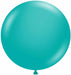 TUFTEX 36-Inch Teal Latex Balloons, 2-Pack