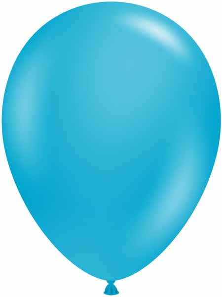 TUFTEX 5-Inch Turquoise Latex Balloons, 50 Count