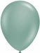 TUFTEX 11-Inch Willow Green Latex Balloons, 100 Count