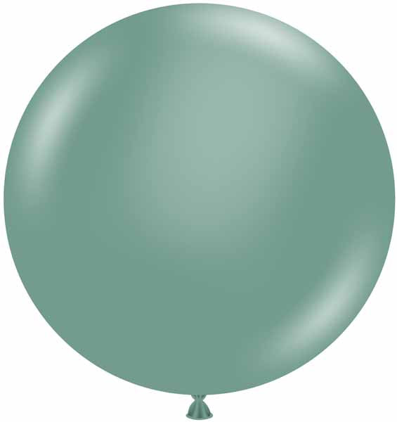 TUFTEX 36-Inch Willow Green Latex Balloons, 2-Pack