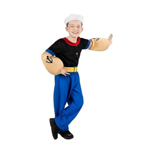 Fun Kids Popeye Halloween Costume Small 4-6 (1/Pk)