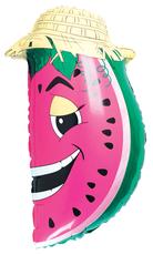 30-Inch Watermelon Shaped Foil Balloon