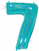 Megaloon Number 7 Holographic Balloon, 40 Inch