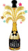 Party Champagne 5-Foot Giant Foil Balloon