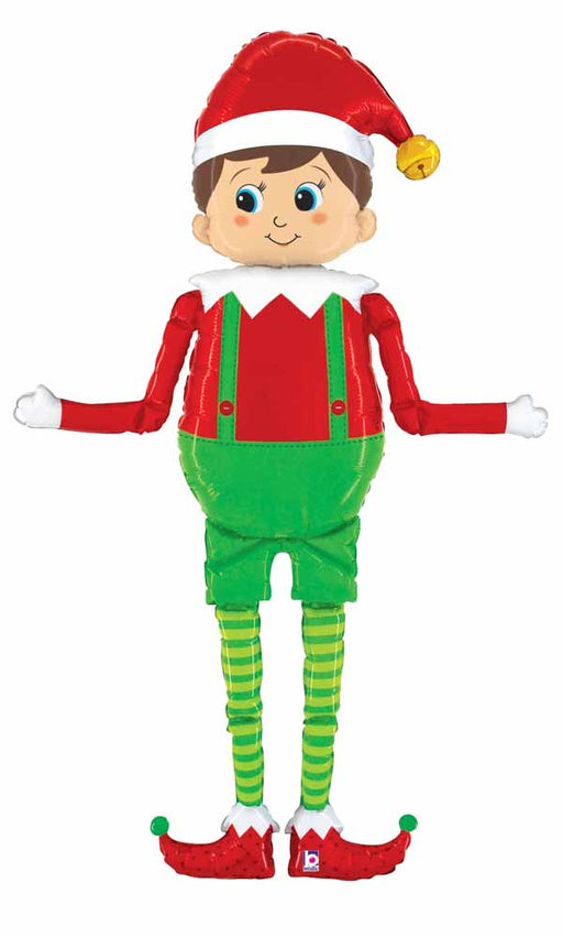 Special Delivery Elf 66-Inch Christmas Foil Balloon