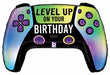 30" Happy Birthday Game Controller Foil Balloon