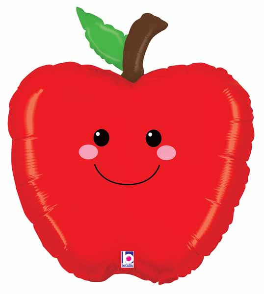Apple Produce Pal 26" Shaped Foil Balloon
