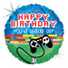 Game Controller Birthday 18" Holographic Foil Balloon