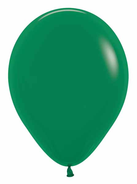 Sempertex Forest Green 11 Inch Latex Balloons, 50 Pack