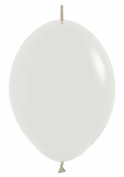Pastel Dusk Cream 12" Link-O-Loon Latex Balloons, 50 Count