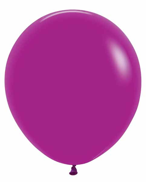 Deluxe Purple Orchid 18-Inch Latex Balloons, 25 Count