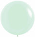 Pastel Matte Green 36-Inch Latex Balloons, 2 Pack