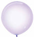 Crystal Pastel Lilac 24" Latex Balloons, 10 Pack