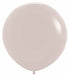 Sempertex White Sand 24-Inch Latex Balloons, 10 Pack
