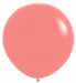 Deluxe Tropical Coral 24-Inch Latex Balloons, 10 Pack