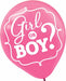 Girl or Boy? Assorted 12-Inch Balloons, 15 Pack