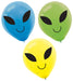 12" BLAST OFF BDAY BALLOONS 15BG/12CS