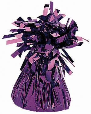 Purple Foil Balloon Weight, 180 g