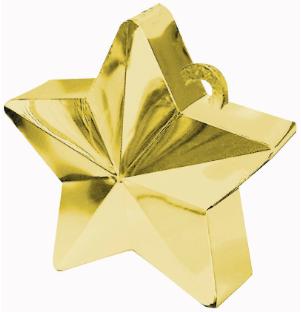 Gold Star Balloon Weight, 170g
