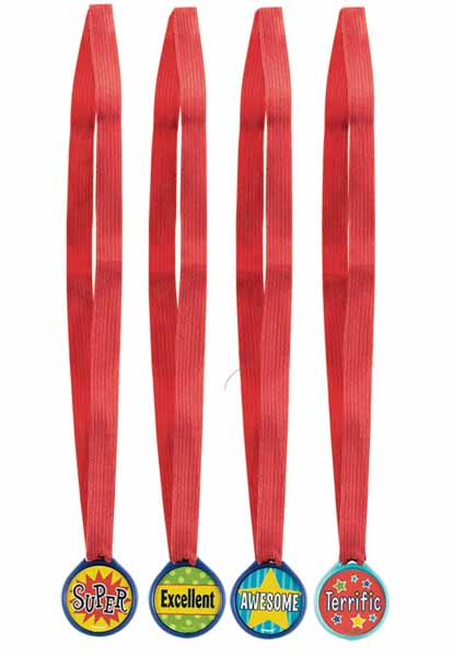 13-Inch Assorted Medallion Party Decorations, 12-Pack