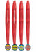 13-Inch Assorted Medallion Party Decorations, 12-Pack