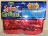 Red Metallic Spiral Garland, 15 Inches x 8 Feet