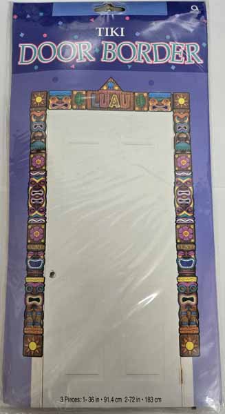 Tiki Island Door Border