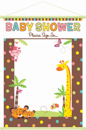 Fisher-Price Baby Shower Sign-In Sheet