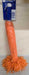 Orange Plastic Pom Pom, 1 Count