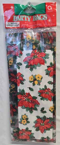 Holiday Blossoms Small Party Bag