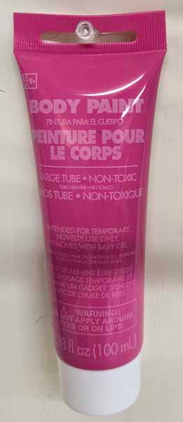 Pink Body Paint, 3.4 oz