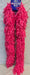 Pink Plastic Fringed Boa