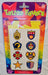 Heroes Tattoo Party Favors, 8 Pack