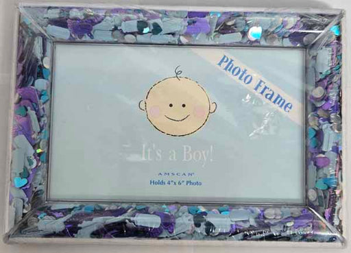 A Star Is Born Boy Confetti Frame