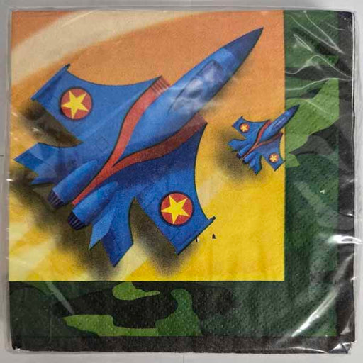 American Heroes Beverage Napkins, 16 Count