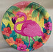 Flamingo Beach 10-Inch Plates, 8 Count