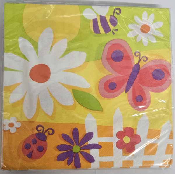 Flight of Fancy 2-Ply Luncheon Napkins, 20 Count