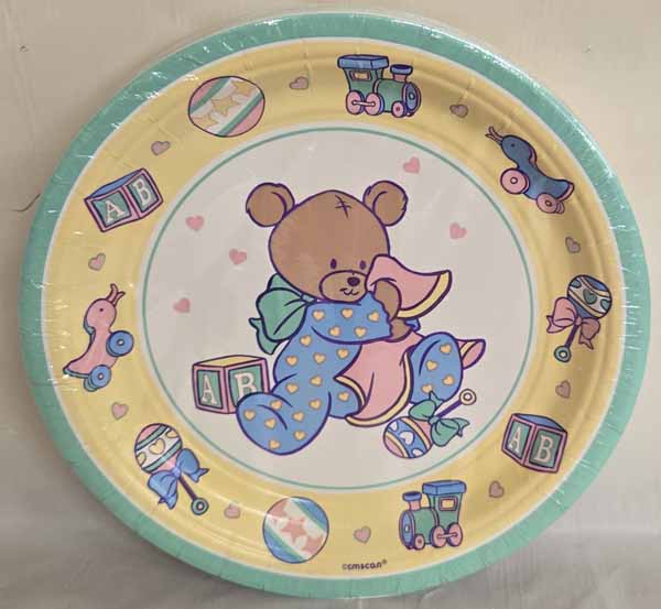 Sweet Dreams 7-Inch Plates, 18 Count