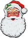 26-Inch Santa Face Christmas Decoration