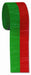 Red & Green Crepe Streamer, 30 ft